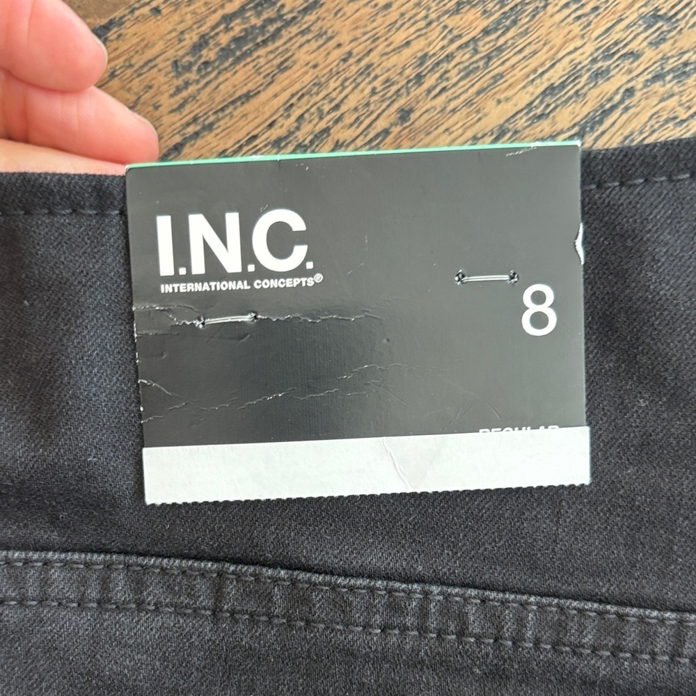INC International Concepts Black Denim Jeans - Picture 6 of 7